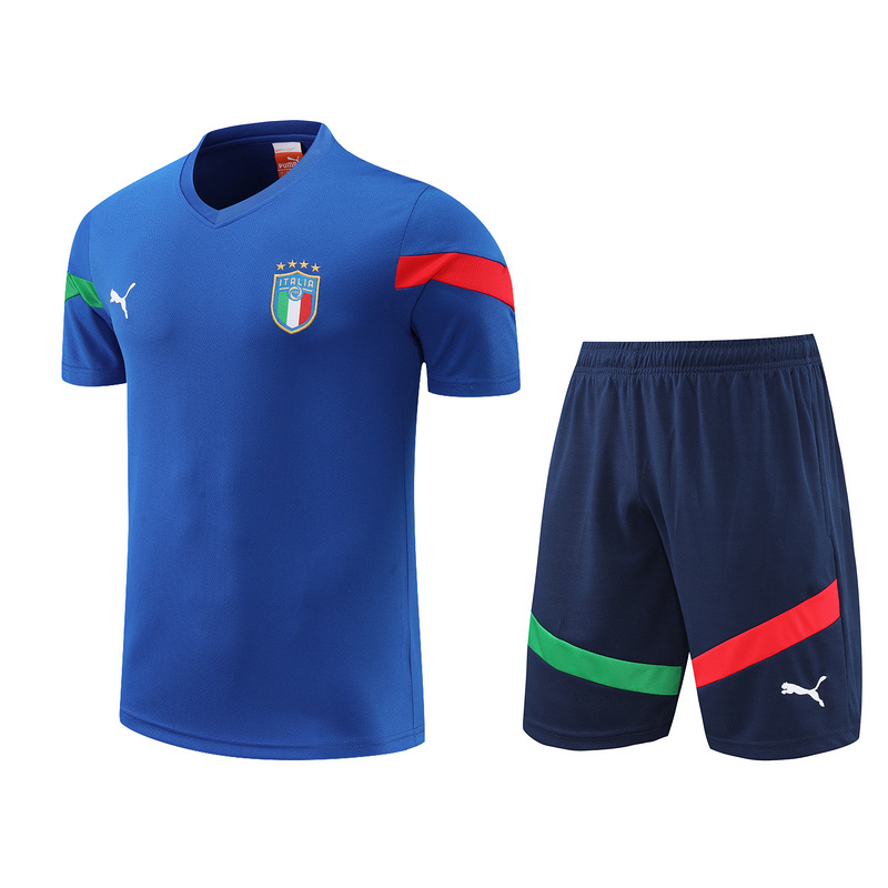 AAA Quality Italy 2022 Blue Training Kit Jerseys
